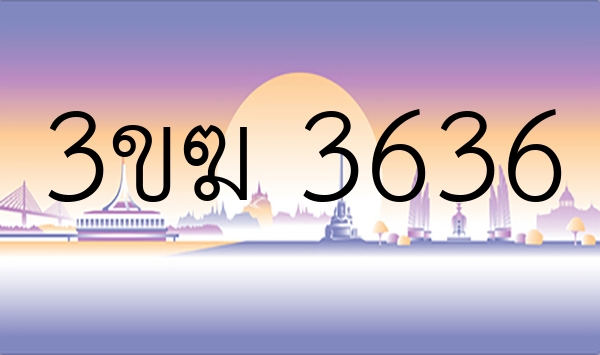 3ขฆ 3636